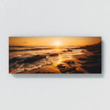 Beach Golden Light Day 203 Wall Art