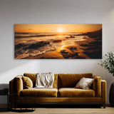 Beach Golden Light Day 203 Wall Art