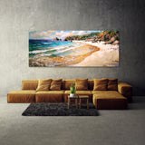 Beach Impasto Reflections 225 Wall Art