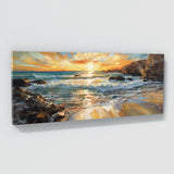 Beach Impasto Reflections 228 Wall Art