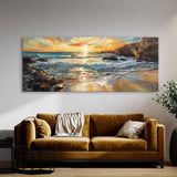 Beach Impasto Reflections 228 Wall Art