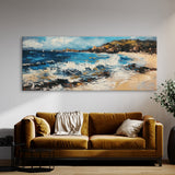 Beach Impasto Texture 209 Wall Art