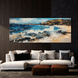 Beach Impasto Texture 209 Wall Art