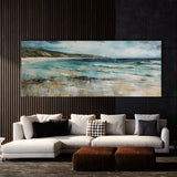 Beach Impasto Texture Depth 185 Wall Art