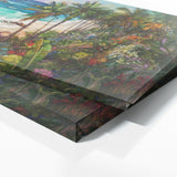 Beach Vibrant Impasto 186 Wall Art
