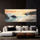 Beach Watercolor Dawn 173 Wall Art