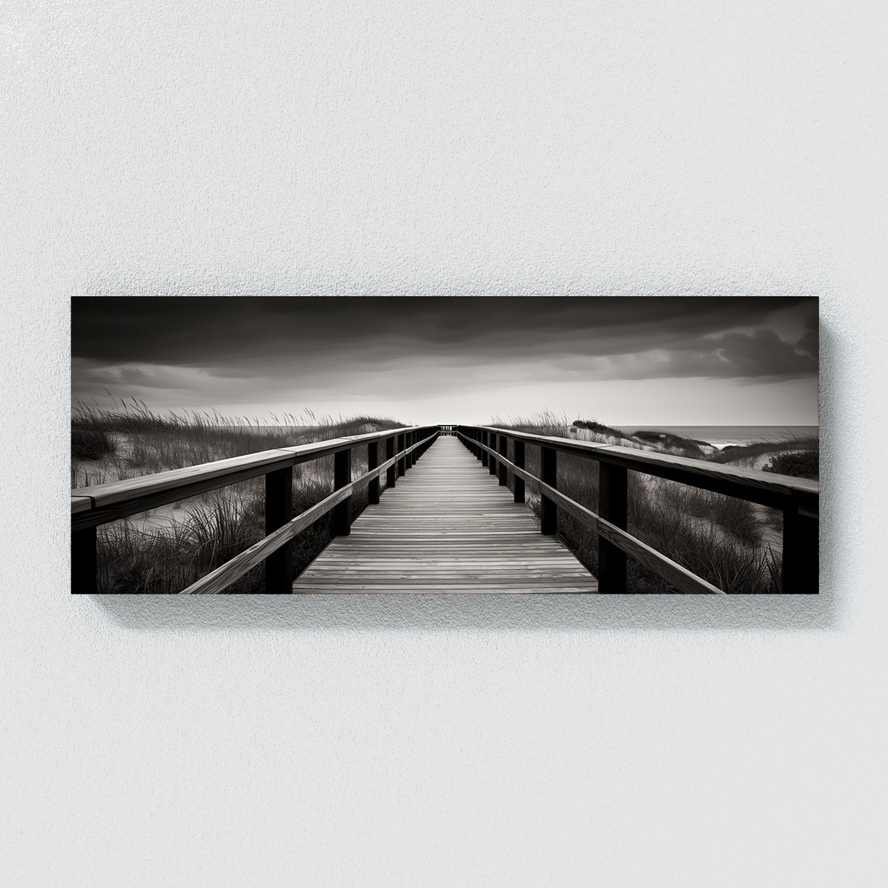 Boardwalk Minimalist Black 28 Wall Art