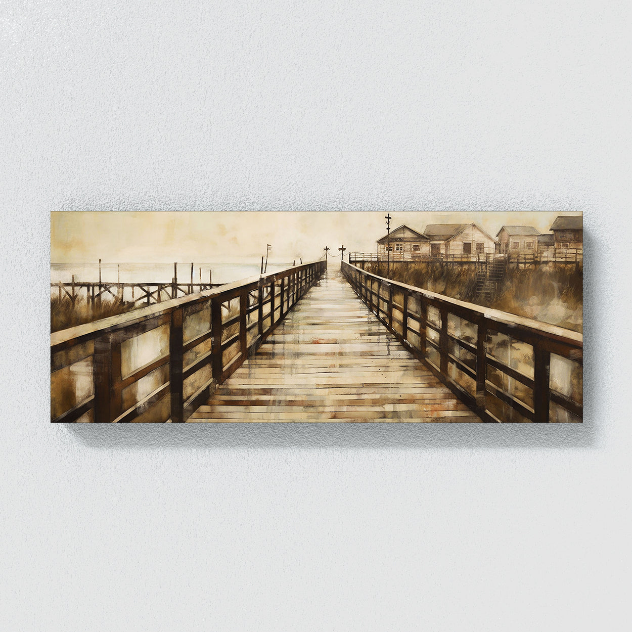 Boardwalk Retro Vintage 18 Wall Art