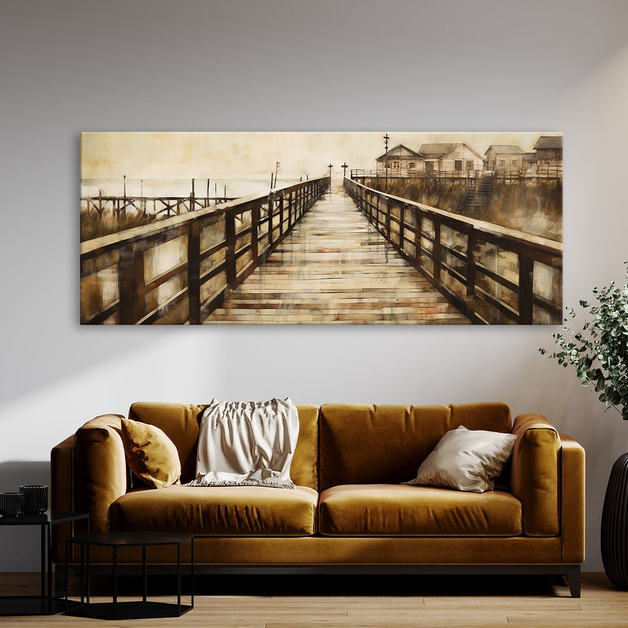 Boardwalk Retro Vintage 18 Wall Art
