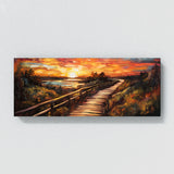Boardwalk Warm Bold 1 Wall Art