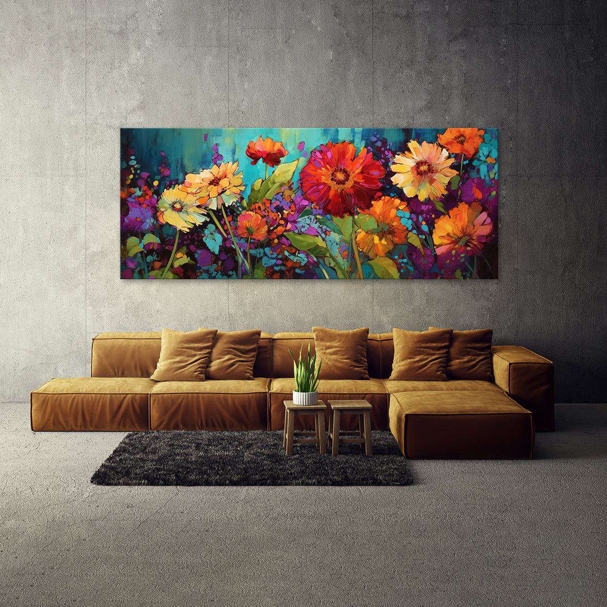 Botanical Garden Colors 19 Wall Art