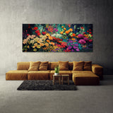 Botanical Vibrant Impasto Garden 37 Wall Art