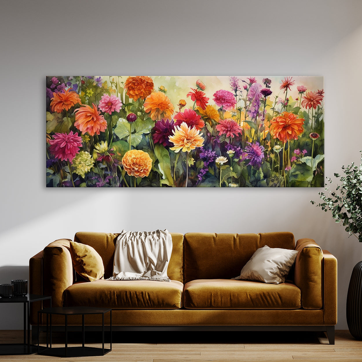 Botanical Vibrant Watercolor 15 Wall Art