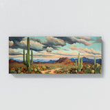 Cactus Impasto Cacti Sky 17 Wall Art