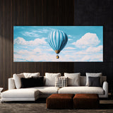 Cloud Blue Sky Hot Air Balloon 40 Wall Art
