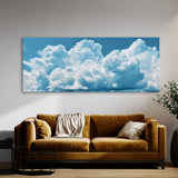 Cloud Bright Blue 53 Wall Art