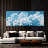 Cloud Bright Blue 53 Wall Art