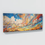 Cloud Impasto Sky Rainbow Drama 51 Wall Art
