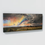 Cloud Sky Dark Stormy Rainbow 32 Wall Art