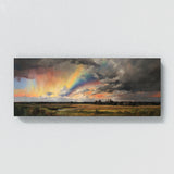 Cloud Sky Dark Stormy Rainbow 32 Wall Art