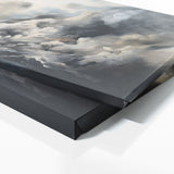 Cloud Sky Gray White 39 Wall Art