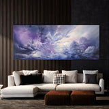 Cloud Stormy Sky Gray Purple 2 Wall Art