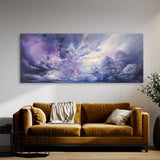 Cloud Stormy Sky Gray Purple 2 Wall Art