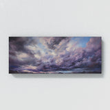 Cloud Stormy Sky Gray Purple 3 Wall Art