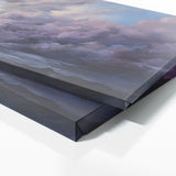Cloud Stormy Sky Gray Purple 3 Wall Art