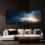Cloud Stormy Sky Lightning 37 Wall Art
