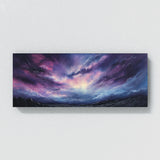 Cloud Stormy Sky Purple Blue 14 Wall Art