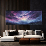 Cloud Stormy Sky Purple Blue 14 Wall Art