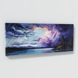 Cloud Stormy Sky Purple Blue 15 Wall Art