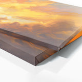 Cloud Sunshine Yellow Orange 12 Wall Art