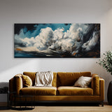 Cloud Swirling Brushstrokes 63 Wall Art