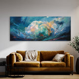 Cloud Swirling Brushstrokes 64 Wall Art