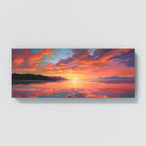 Cloud Warm Colors Reflections 62 Wall Art
