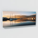 Coastal Harbor Boats 52 Wall Art