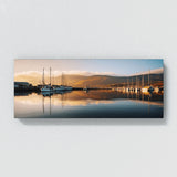 Coastal Harbor Boats 52 Wall Art