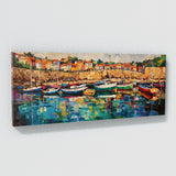 Coastal Impasto Harbor 57 Wall Art