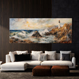 Coastal Impasto Rocky 56 Wall Art