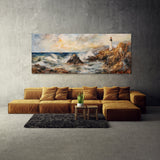 Coastal Impasto Rocky 56 Wall Art