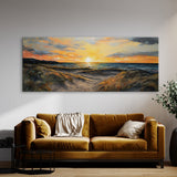 Coastal Impasto Sand 60 Wall Art