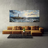 Coastal Impasto Seascape 21 Wall Art