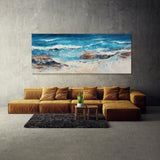 Coastal Impasto Textured 22 Wall Art