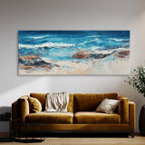 Coastal Impasto Textured 22 Wall Art
