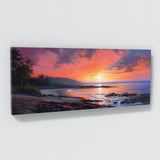 Coastal Landscape Vivid 25 Wall Art