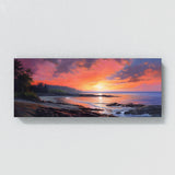 Coastal Landscape Vivid 25 Wall Art