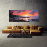 Coastal Landscape Vivid 25 Wall Art