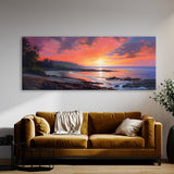 Coastal Landscape Vivid 25 Wall Art